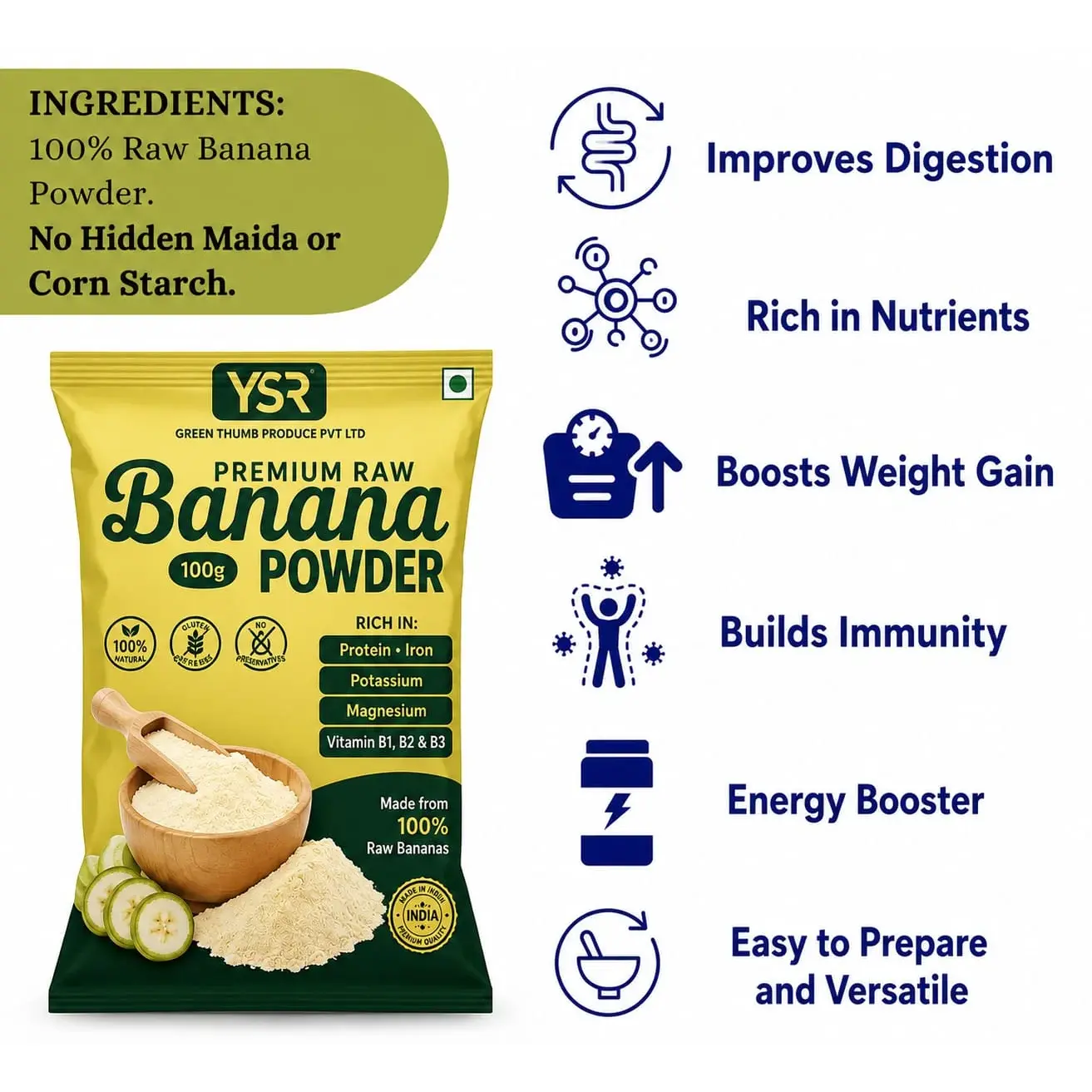 Green Thumb Produce Banana Powder