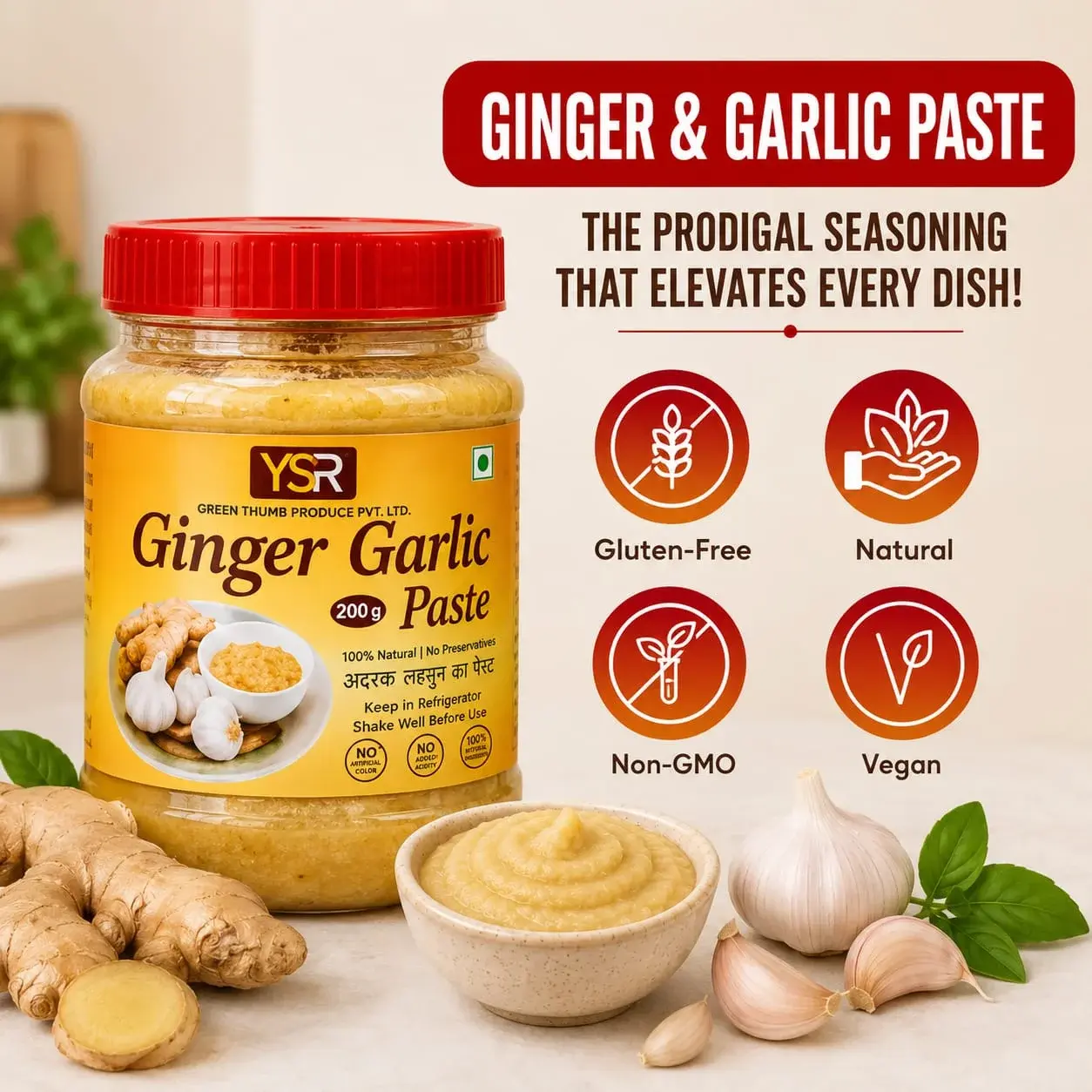Green Thumb Produce Ginger Garlic Paste