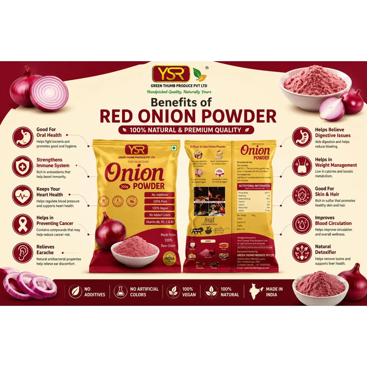 Green Thumb Produce Onion Powder