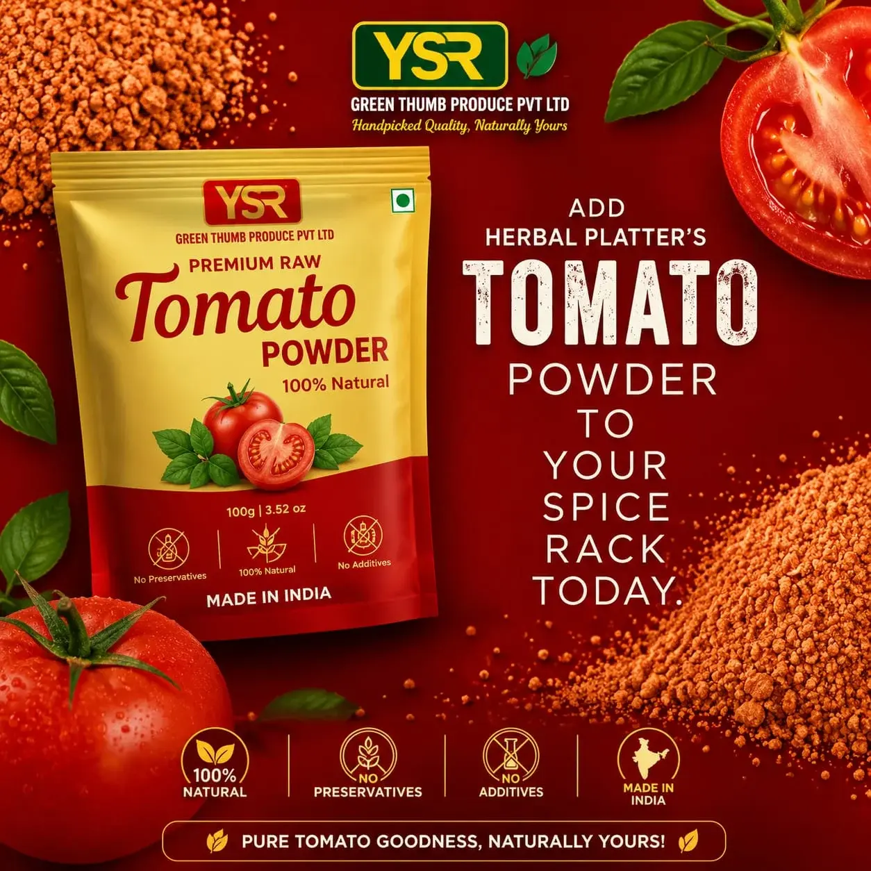 Green Thumb Produce Tomato Powder